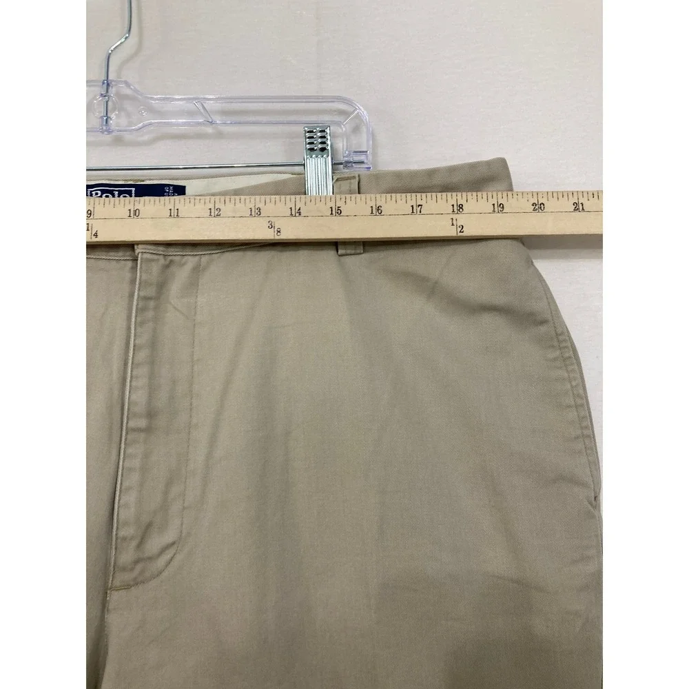 Polo Ralph Lauren Philip Pants‎ size 40x28 Tan Khaki Cotton Chino Trousers
